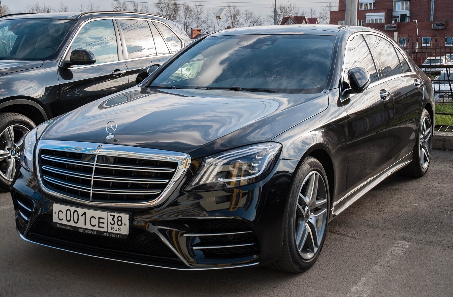 с 001 се 38, Mercedes-Benz S-Klasse 8th gen Sedan (W222/V222), 2013–2020