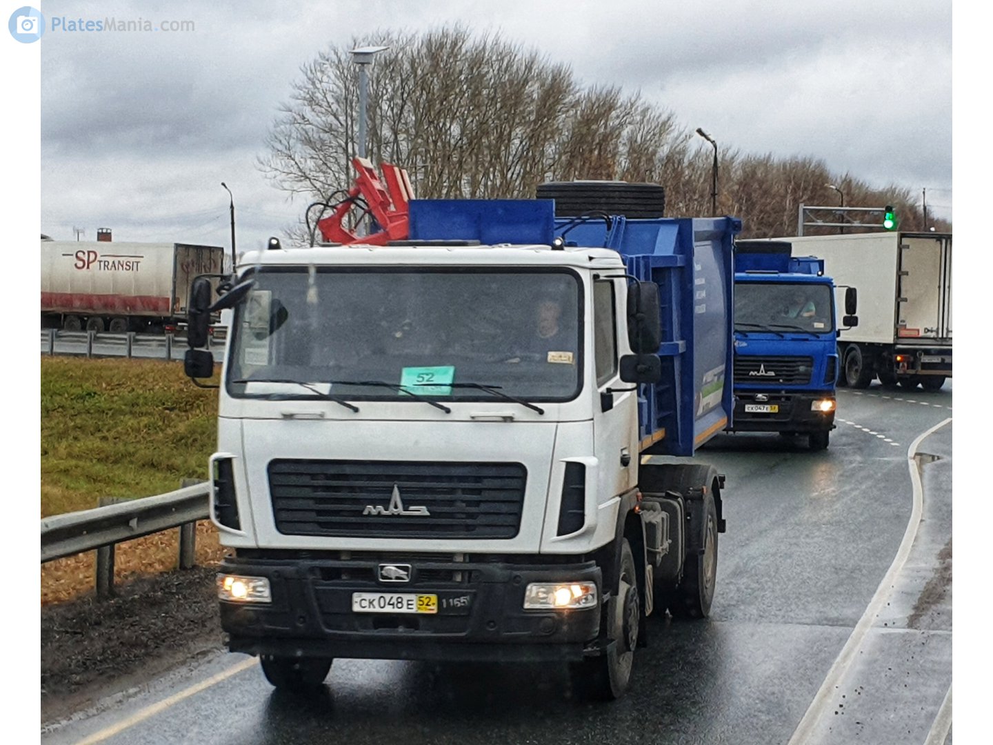 ск 048 е 52, MAZ 5340 1st gen, facelift, 2008–