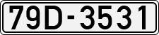 License plate of Vietnam, Cars