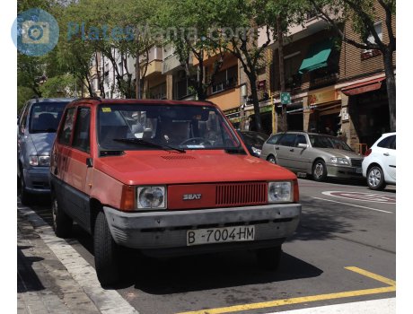 B 7004 HM, SEAT Panda