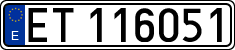 License plates of Spain, Official and military plates
