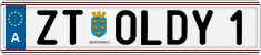 License plate of Austria, Vanity Plates