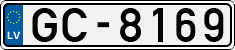 License plate of Latvia, Regular car plates