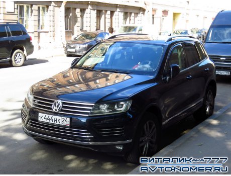 к444нк24, Volkswagen Touareg