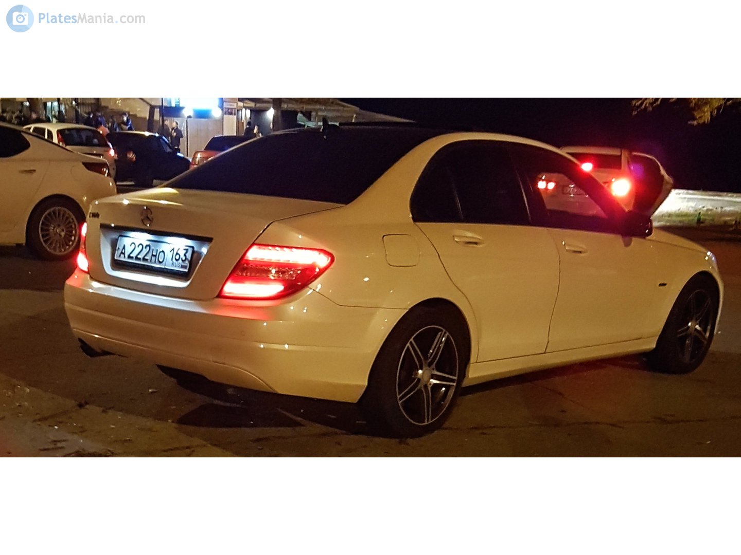 а 222 но 163, Mercedes-Benz C-Klasse 3rd gen Sedan (W204), 2007–2015