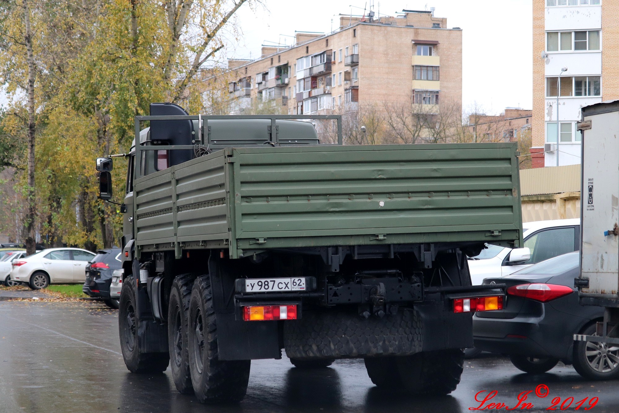 у 987 сх 62, KamAZ 5350 53501, 2007–