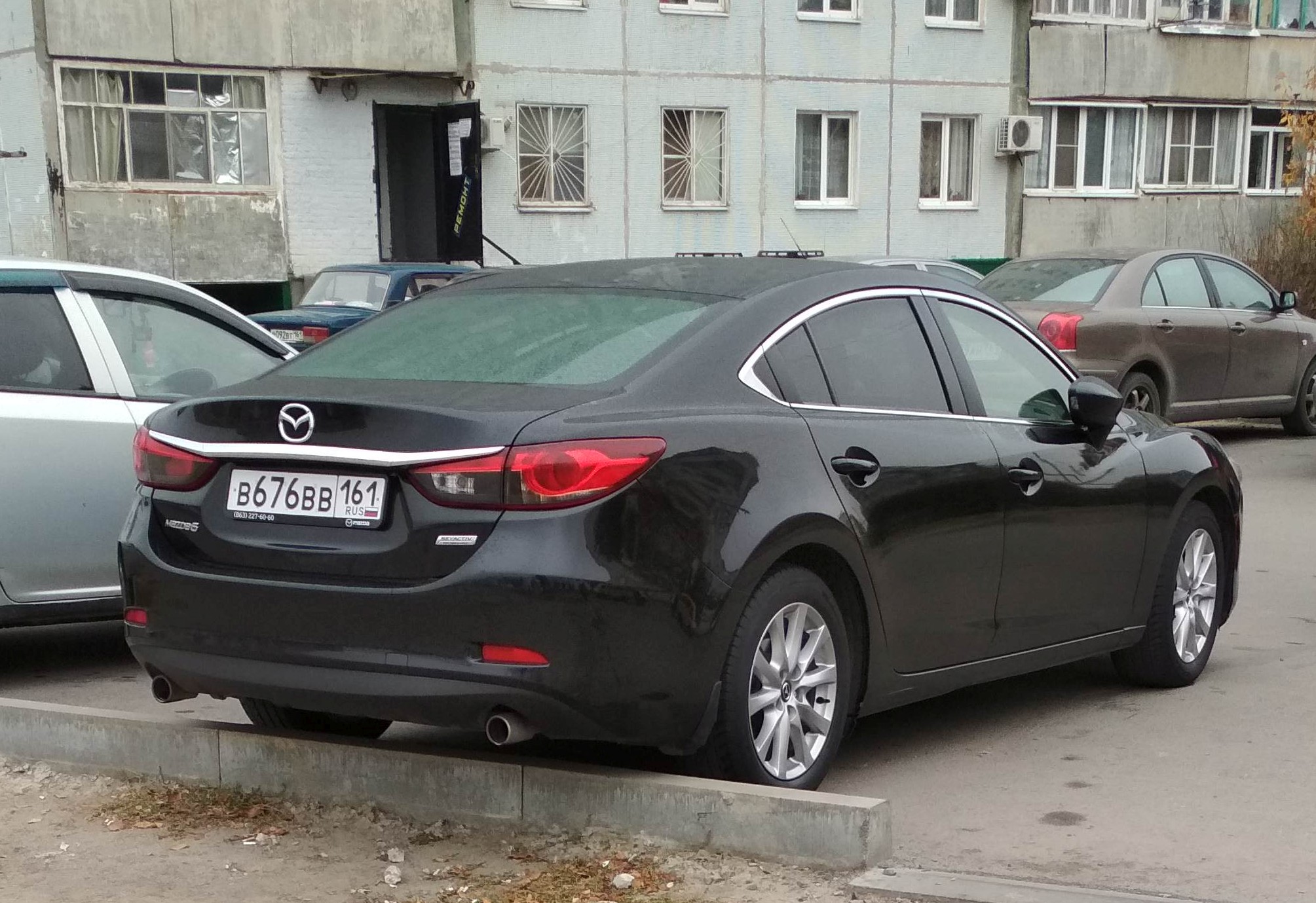в 676 вв 161, Mazda 6 3rd gen Sedan (GJ), 2012–2018