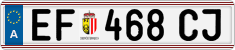 License plate of Austria, Regular plates