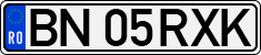 License plate of Romania, Regular plates