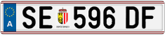 License plate of Austria, Regular plates