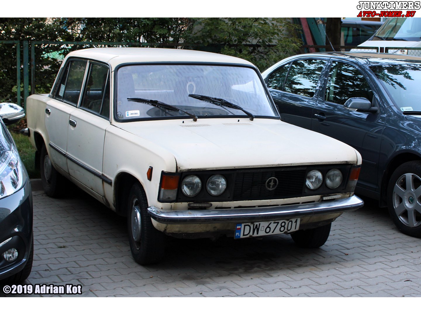 DW 67801, FSO 125p 1st gen Sedan, 1983–1991