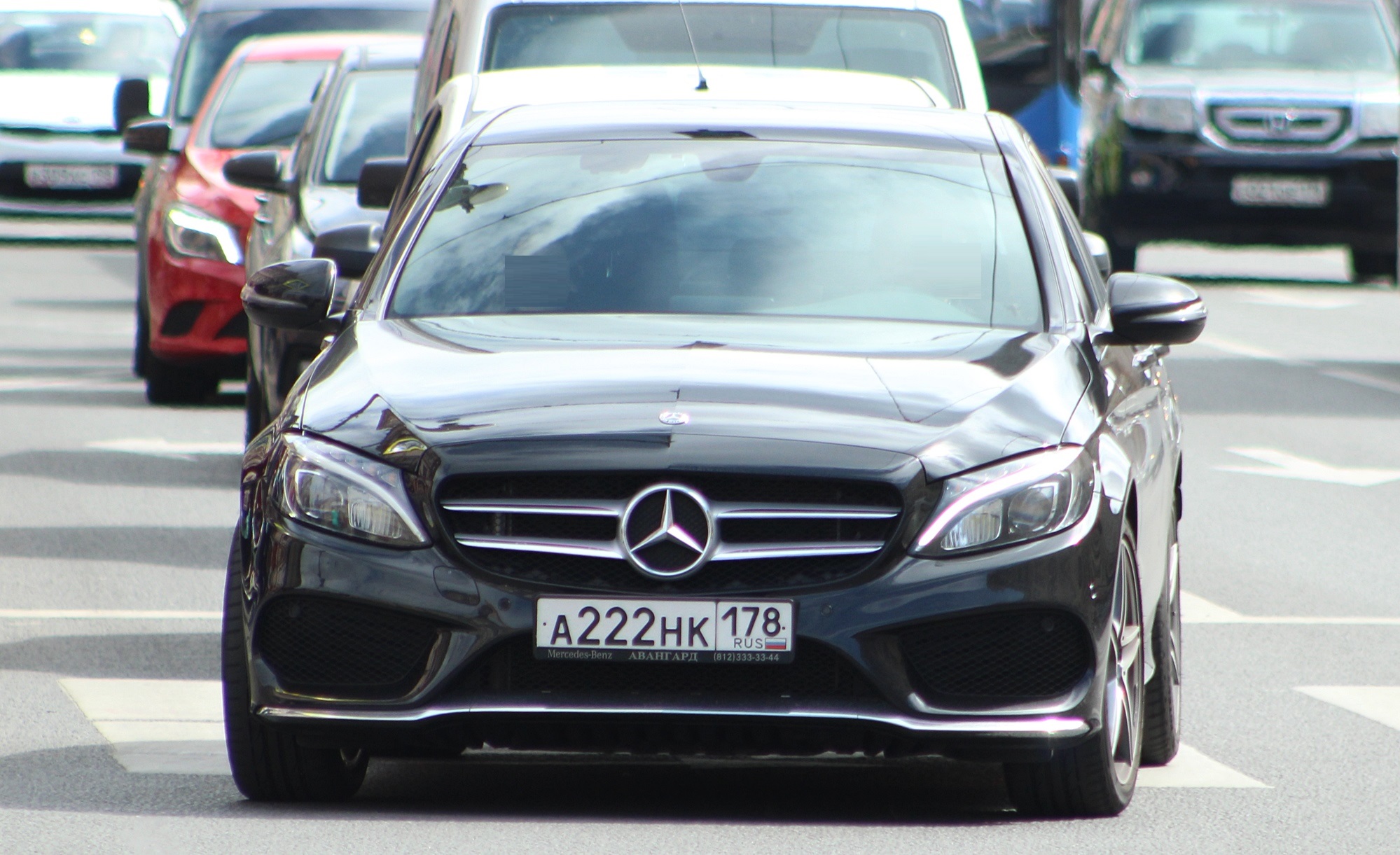 а 222 нк 178, Mercedes-Benz C-Klasse 4th gen Sedan (W205), 2014–2021