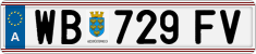 License plate of Austria, Regular plates