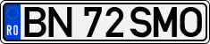 License plate of Romania, Regular plates