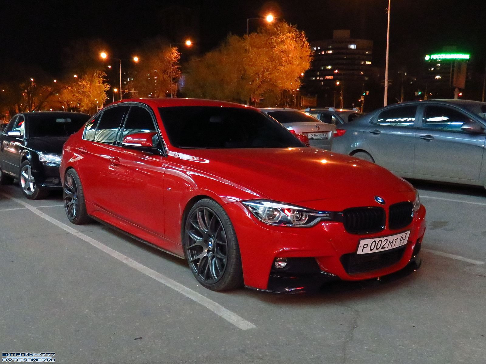 р 002 мт 63, BMW 3 Series 6th gen Sedan (F30/F35), 2011–2019