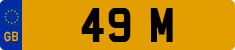License plate of the United Kingdom, 1932 year system