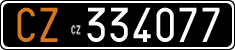 License plate of Italy, Cars (1927 year series)