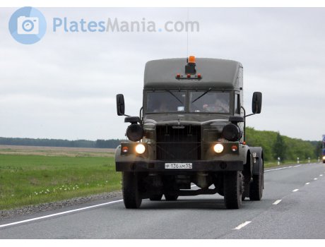 р136ам55, KrAZ 257