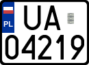 License plates of Poland, Military