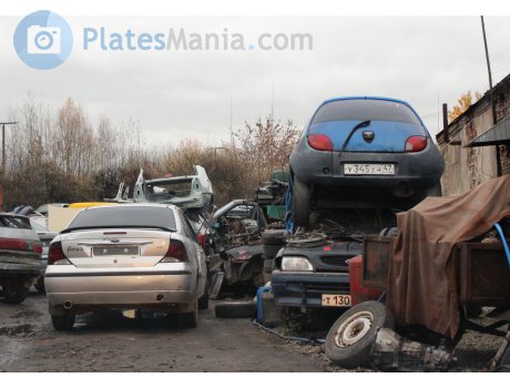 у345хн47, Ford Ka