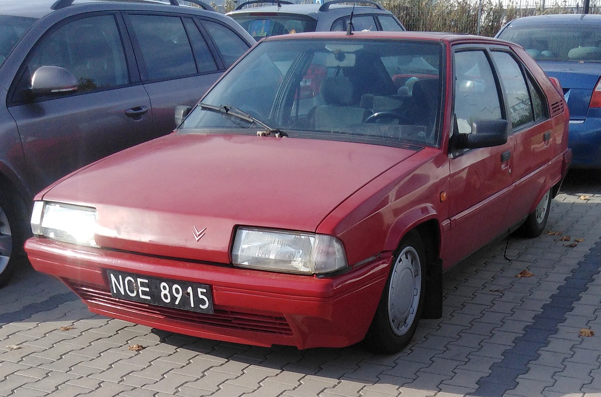 NOE 8915, Citroёn BX 1st gen Hatch (XB), 1982–1993