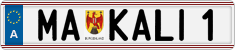 License plate of Austria, Vanity Plates