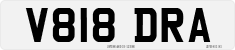 License plate of the United Kingdom, 1983 year system