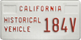California, Historical (H/V XXXX)