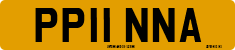 License plate of the United Kingdom, 2001 year system