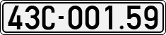 License plate of Vietnam, Cars