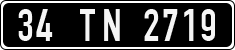 License plate of Turkey, Government and public administrations