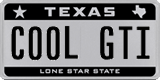 Texas, Vanity Plates