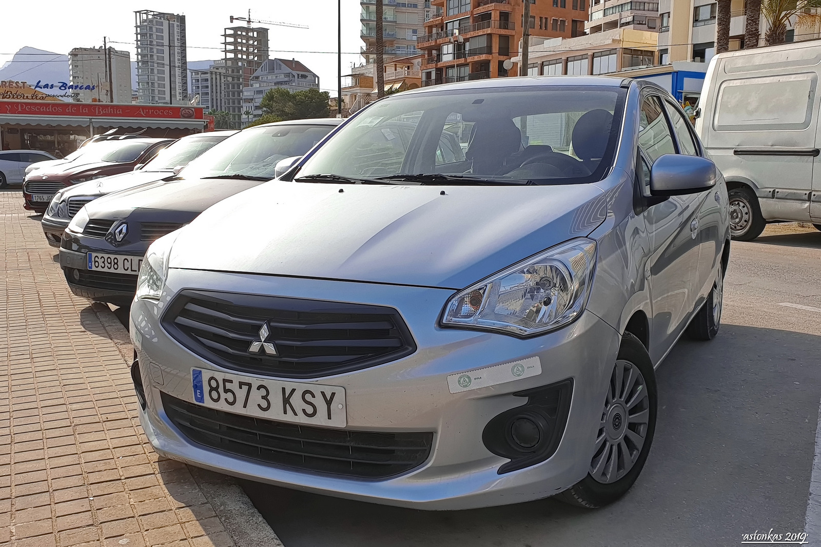 8573 KSY, Mitsubishi Attrage 1st gen (A10), 2013–2020