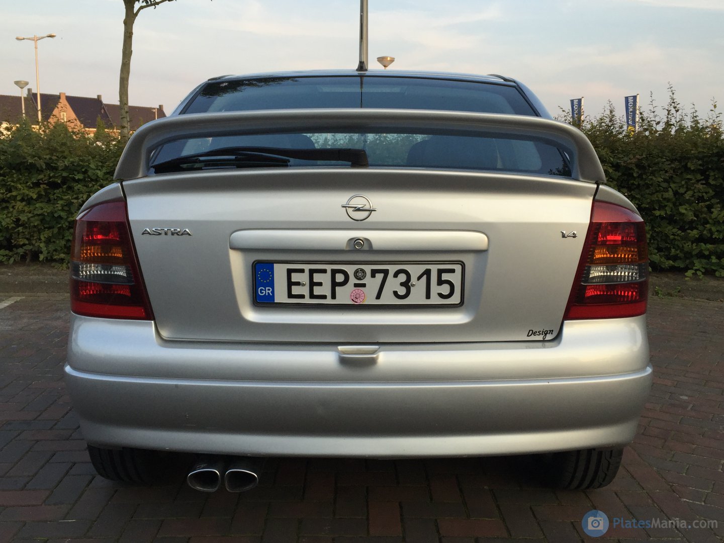 EEP-7315, Opel Astra 2nd gen 3-door Hatch (G; T98), 1998–2004