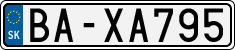 License plate of Slovakia, Provincial governments, university rectors