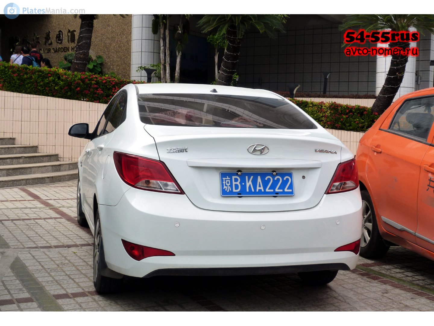 琼B·KA222, Hyundai Verna 3rd gen (RB/RC), 2010–2019