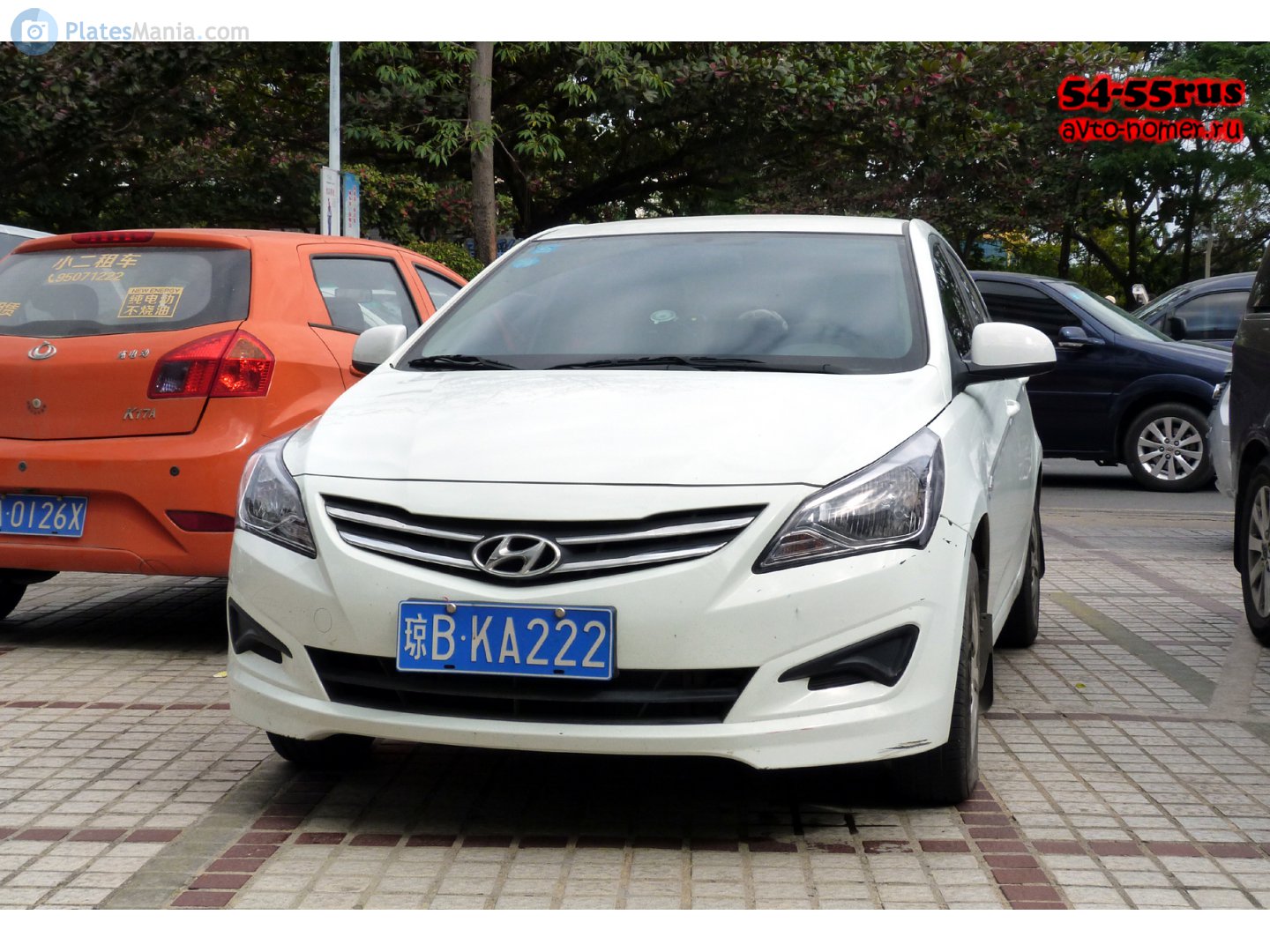 琼B·KA222, Hyundai Verna 3rd gen (RB/RC), 2010–2019