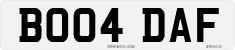 License plate of the United Kingdom, 2001 year system