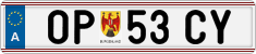 License plate of Austria, Regular plates