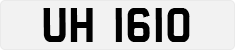 License plate of Hong Kong, AB 1234