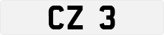 License plate of Hong Kong, AB 1234