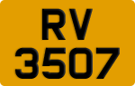 License plate of Hong Kong, AB 1234