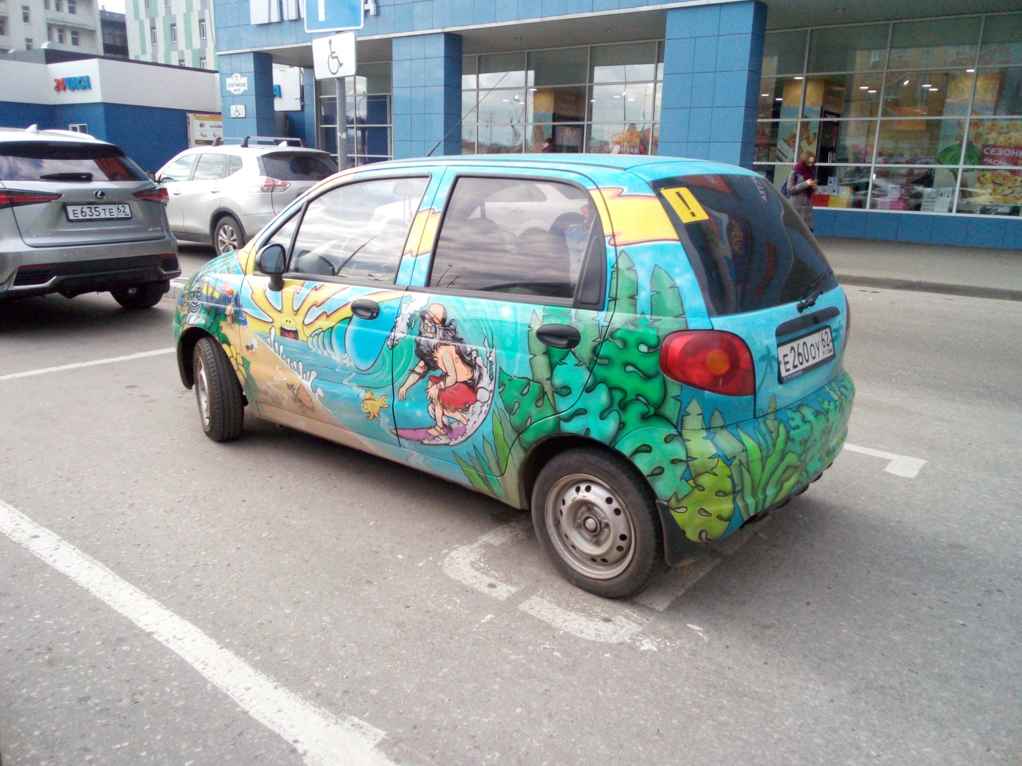 е 260 оу 62, Daewoo Matiz 1st gen (M150), facelift, 2000­–2011  (­–2015 for CIS-market)