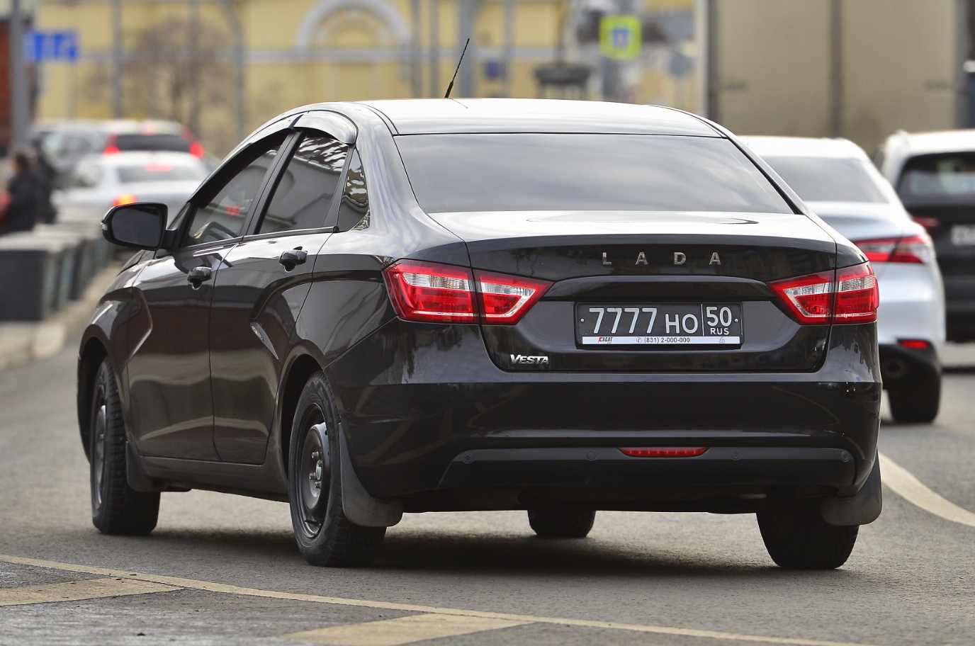 7777 но 50, Lada (VAZ) Vesta 1st gen Sedan (GFL), 2015–2022