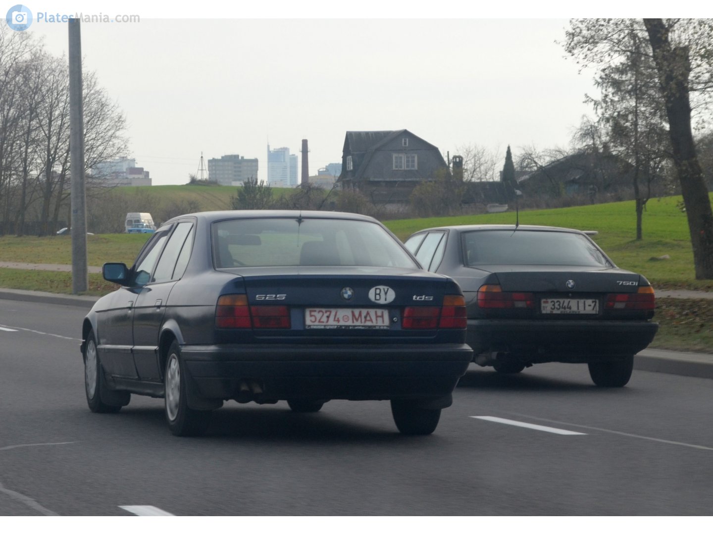 5274 MAH, BMW 5 Series 3rd gen Sedan (E34), 1988–1995