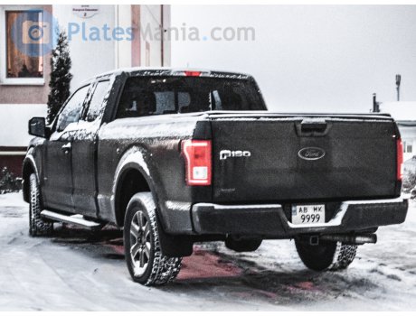 AB 9999 MK, Ford F-150