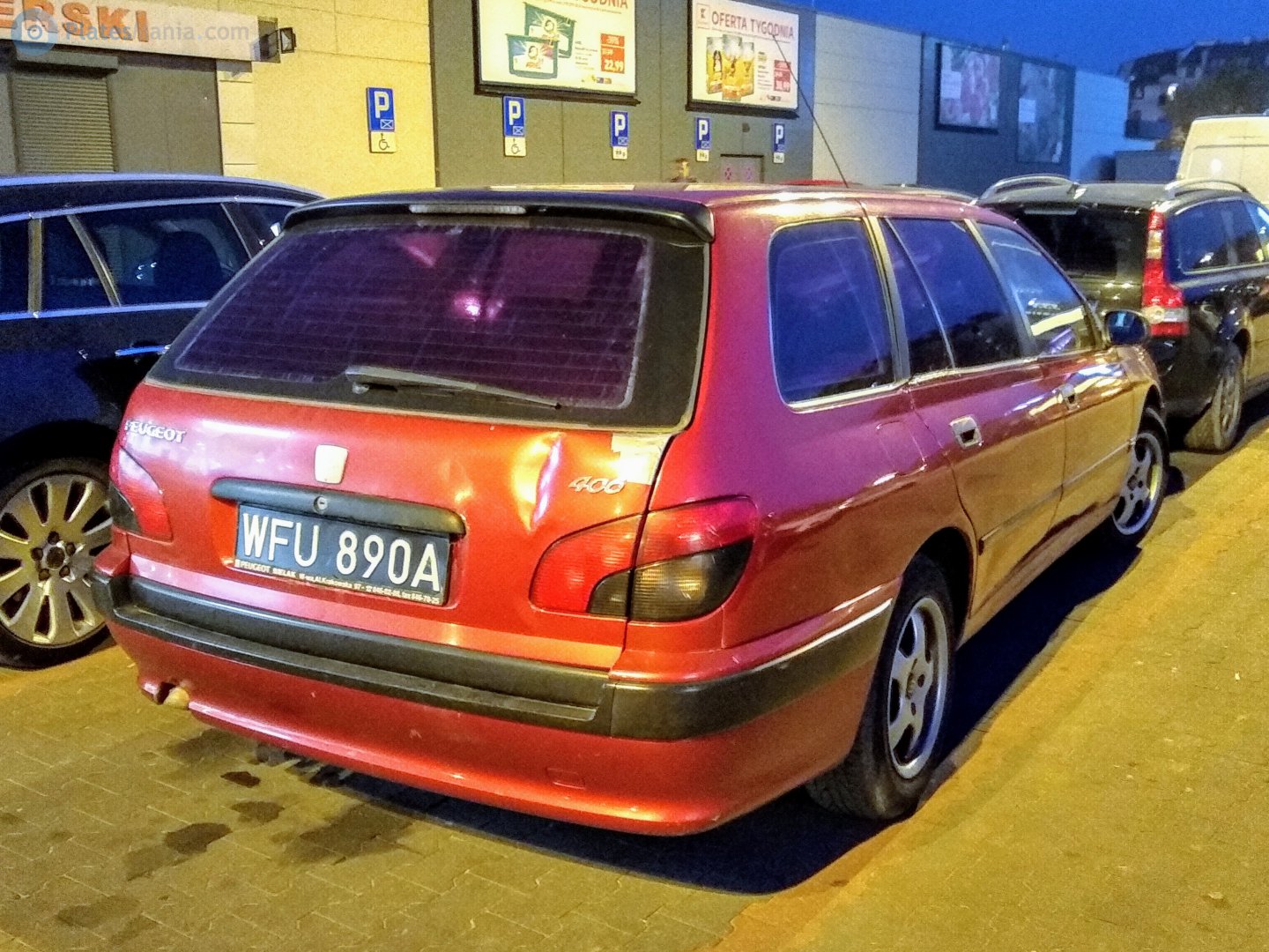 WFU 890A, Peugeot 406 1st gen Break (D82/D92), 1996–1999