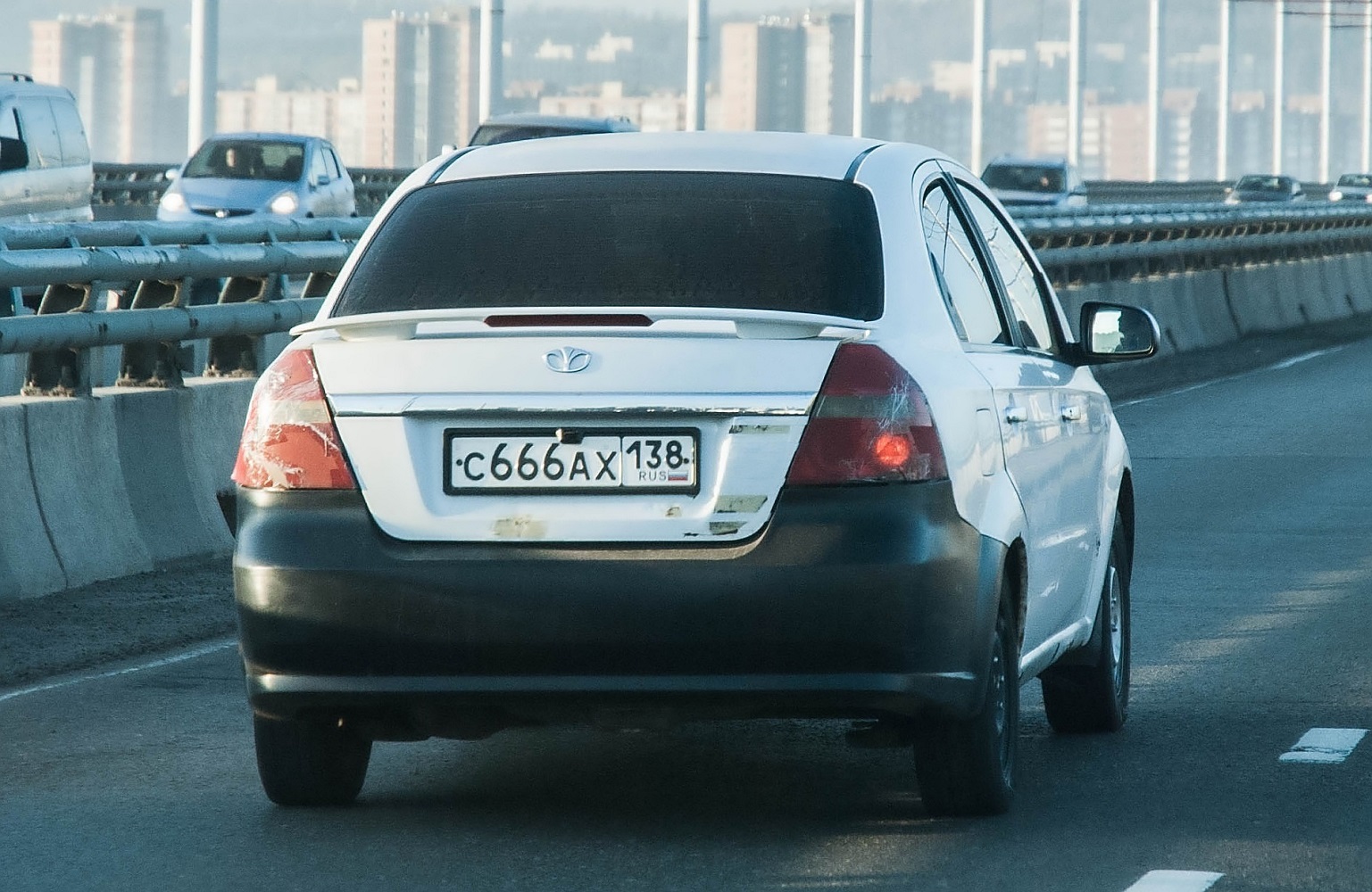 с 666 ах 138, Daewoo Gentra 1st gen Sedan (T250; KR-market), 2006–2011
