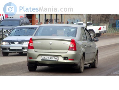 а624ам122, Renault Logan