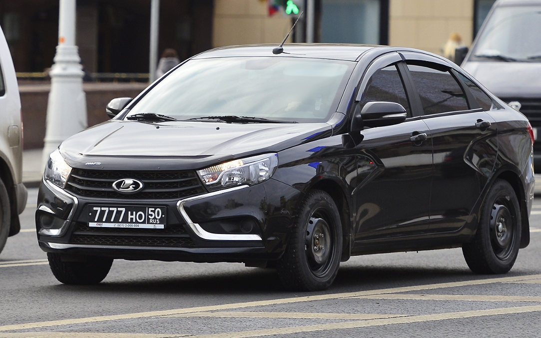 7777 но 50, Lada (VAZ) Vesta 1st gen Sedan (GFL), 2015–2022